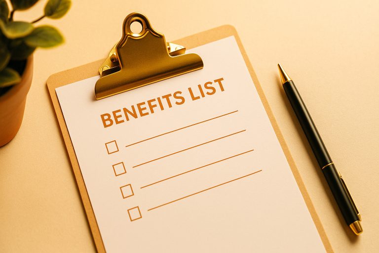 Benefits List
