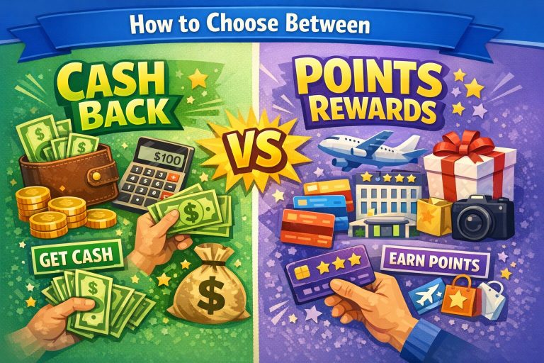 How to Choose Between Cash Back and Points Rewards