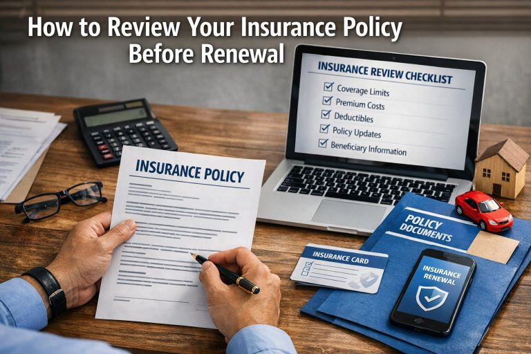 How to Review Your Insurance Policy Before Renewal