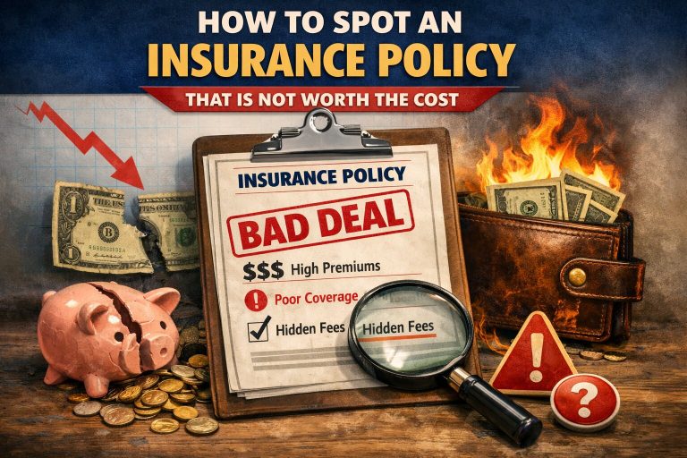 How to Spot an Insurance Policy That Is Not Worth the Cost